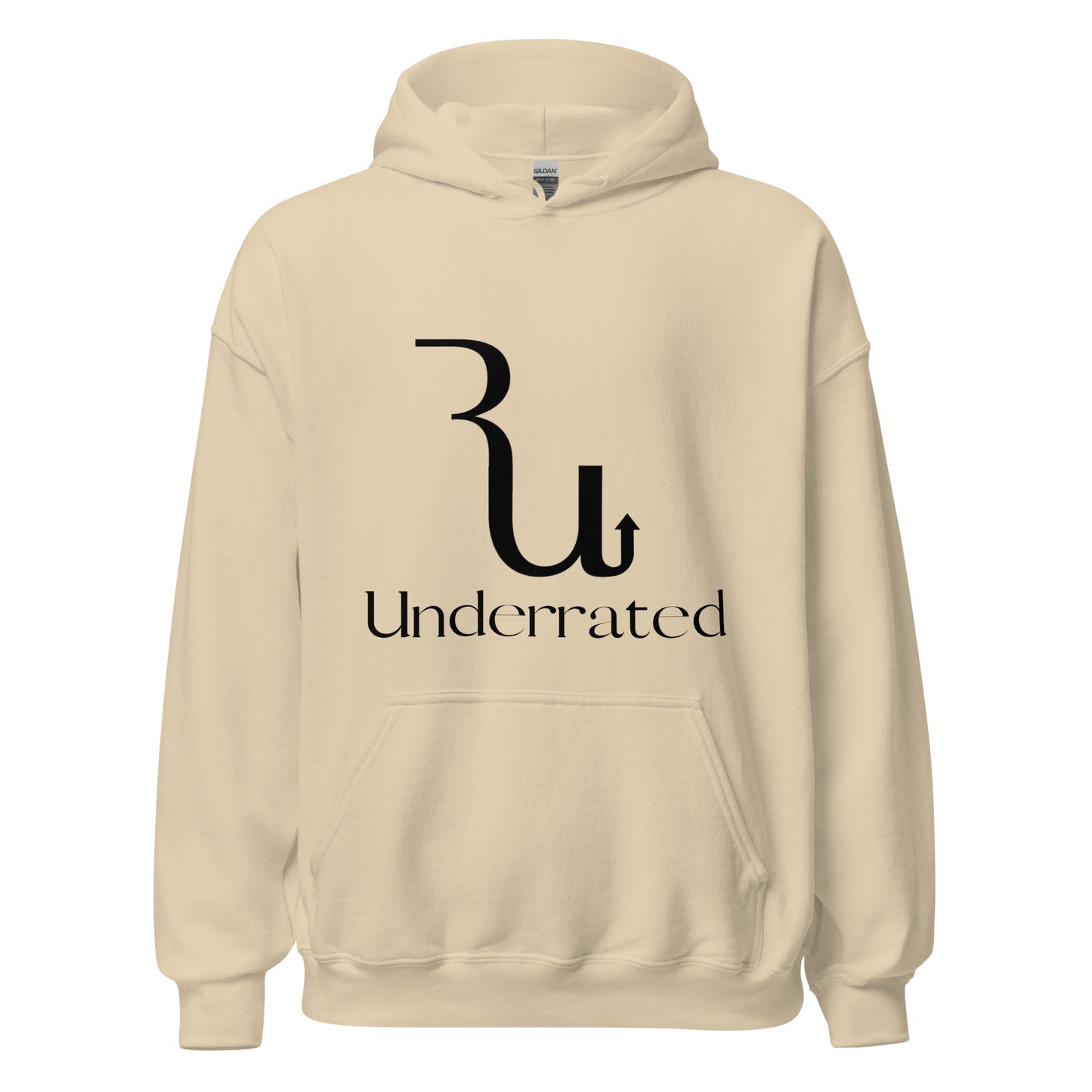 Champagne "RU Underrated" Hoodie