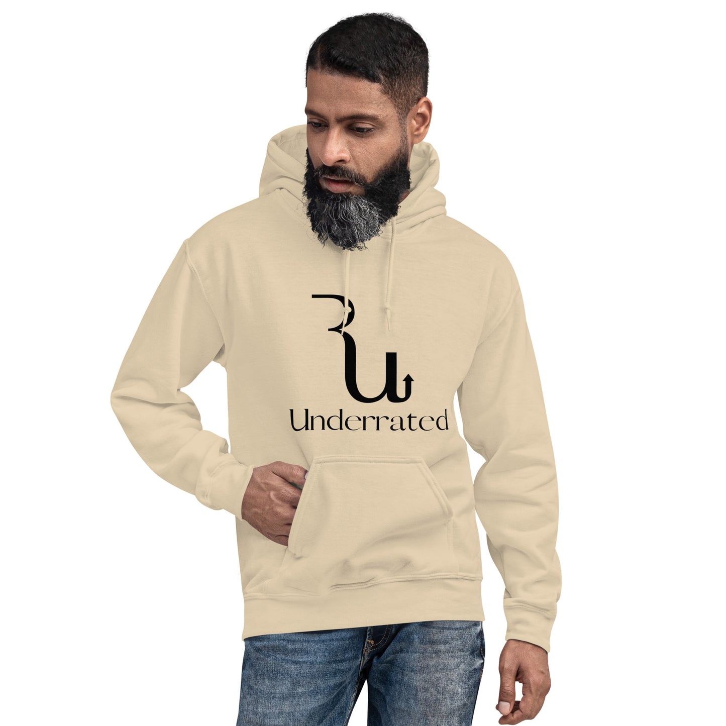 Champagne "RU Underrated" Hoodie