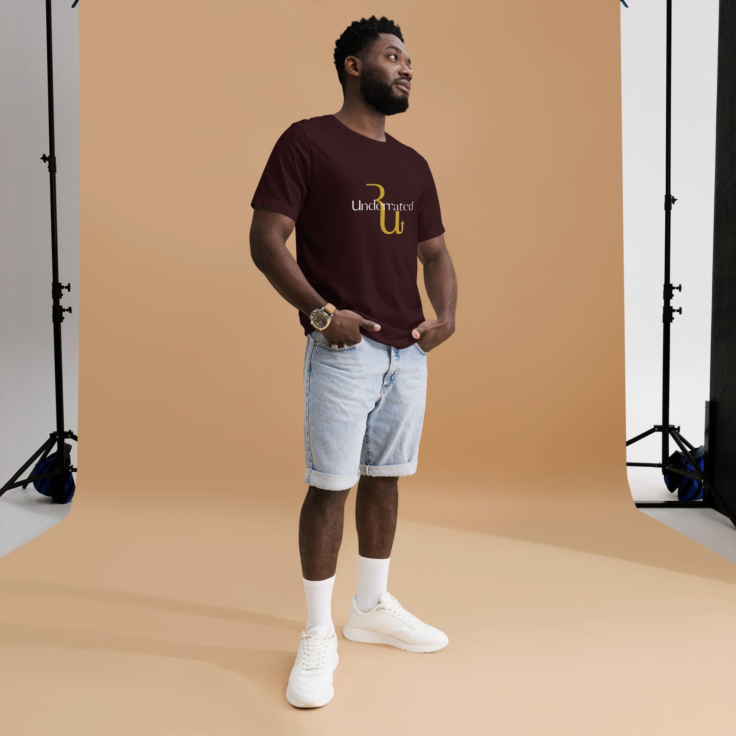 Oxblood "RU Underrated" Unisex t-shirt