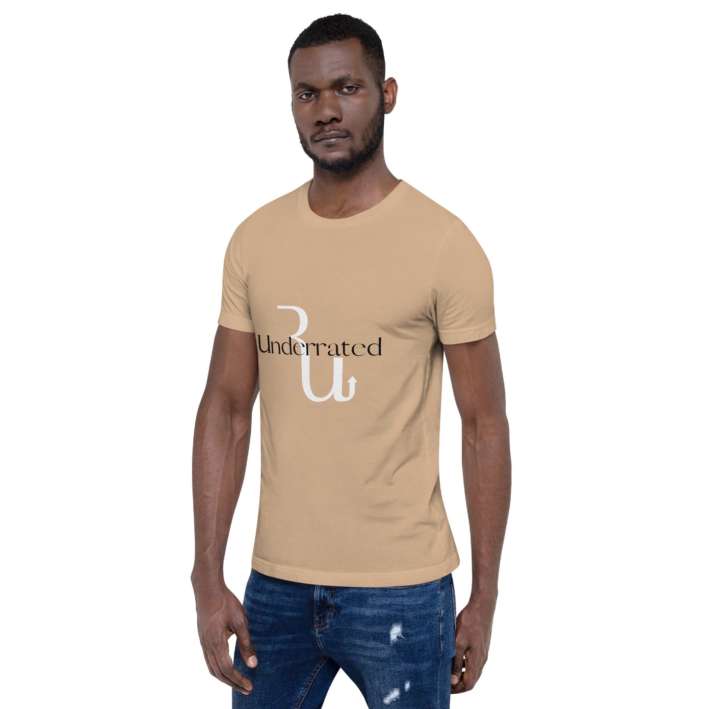 Sand "RU Underrated" Unisex t-shirt