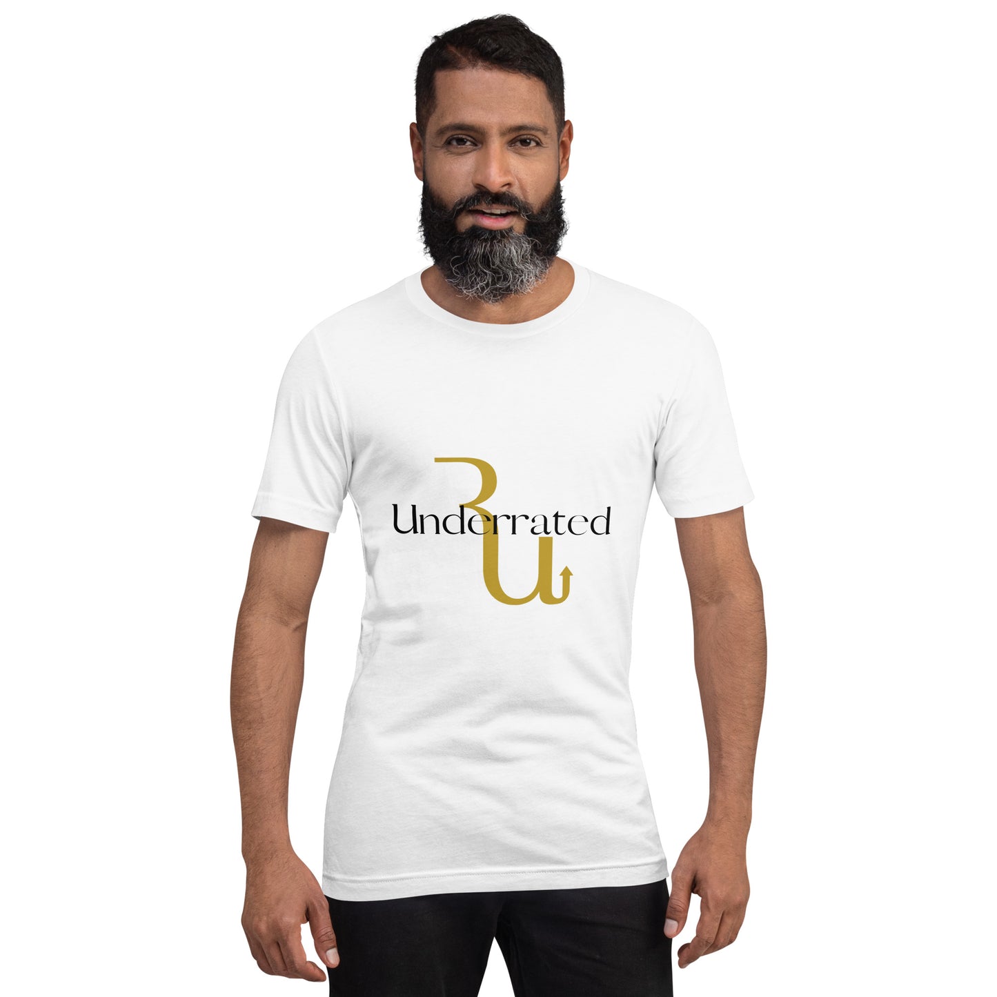 Gilded Ivory "RU Underrated" Unisex t-shirt