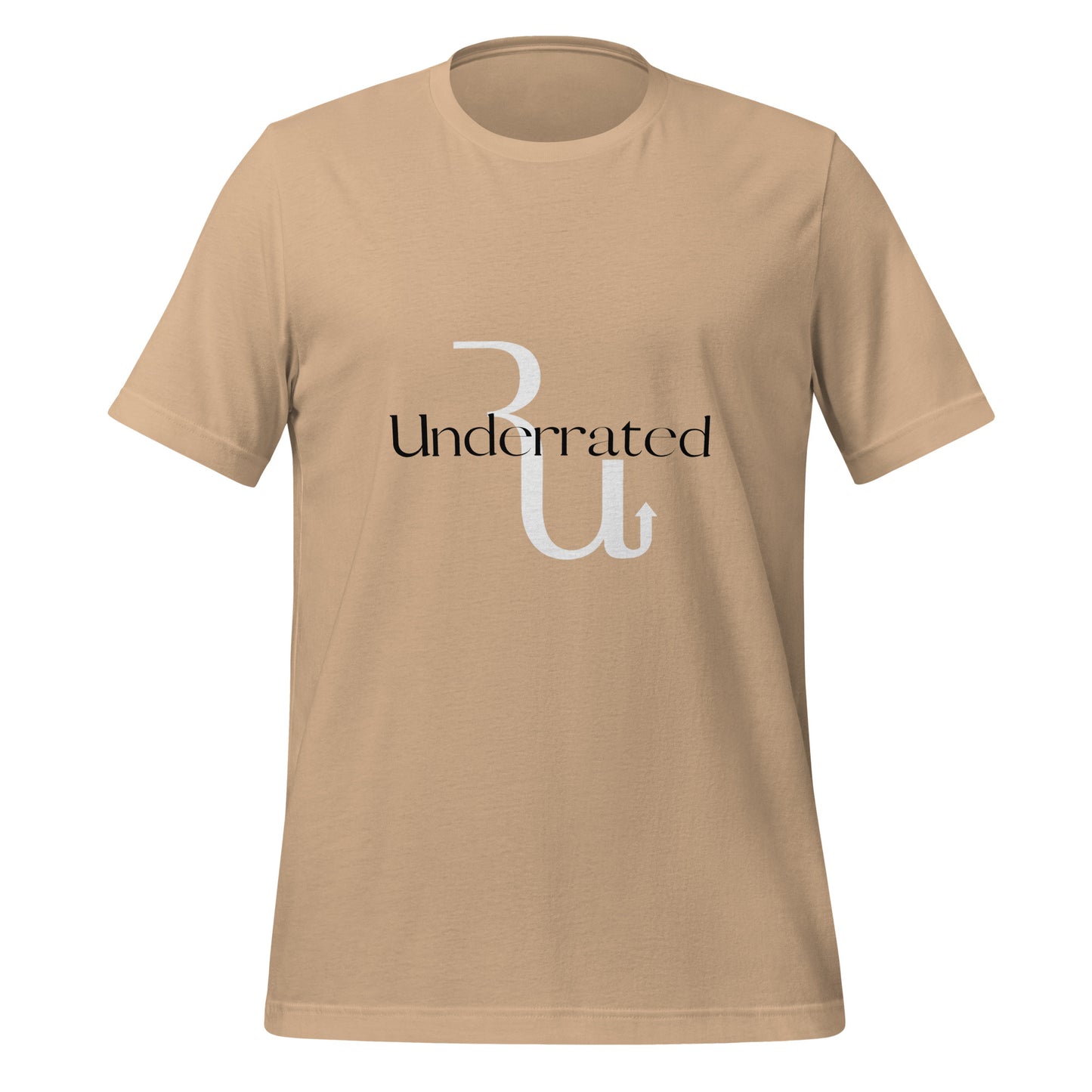 Sand "RU Underrated" Unisex t-shirt